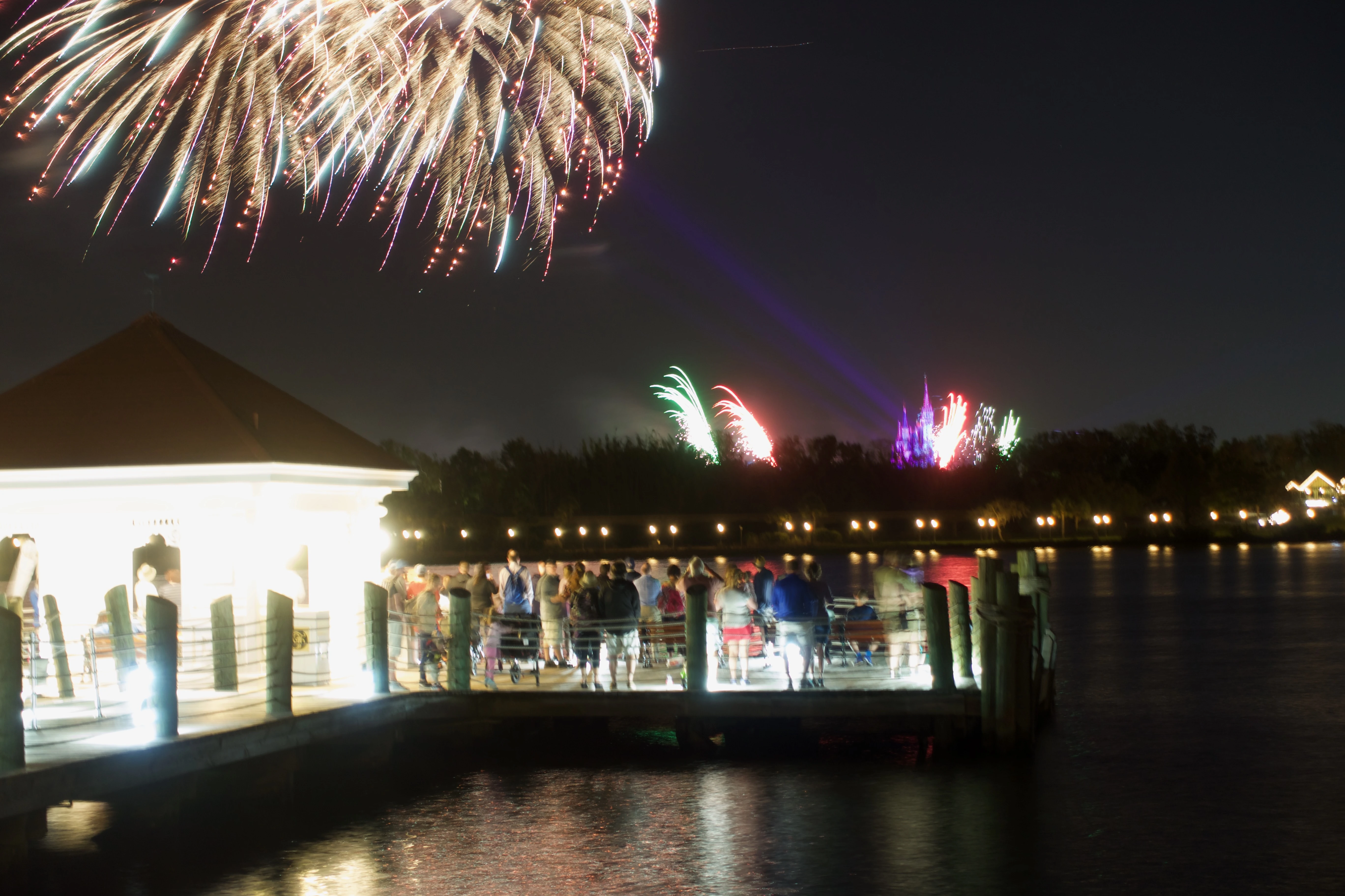 Disney Springs marketplace with restaurants and shops