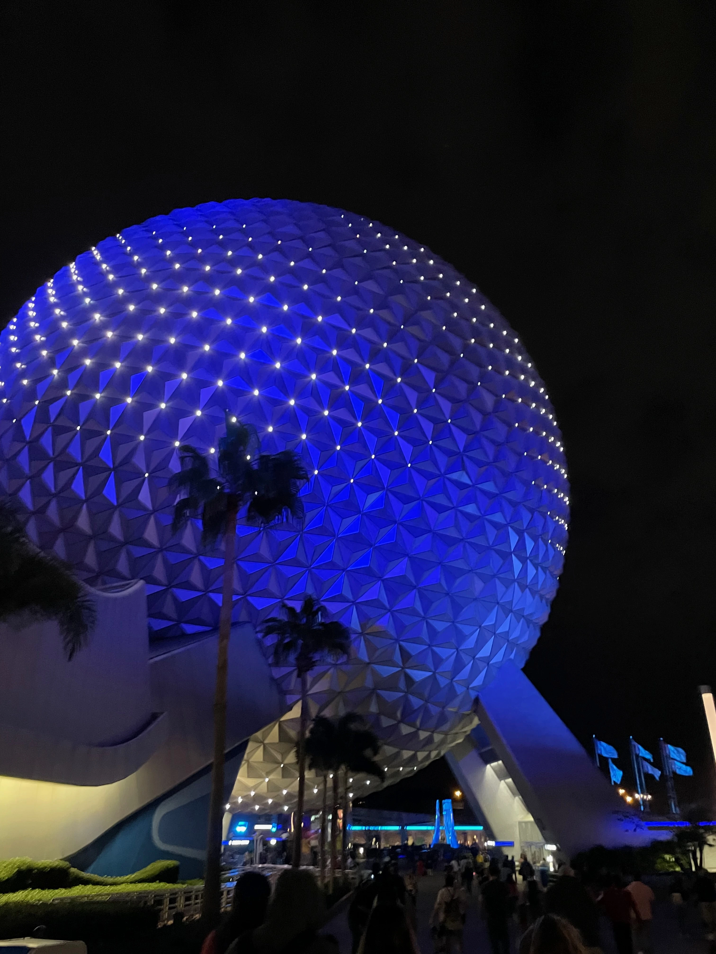 Disney Springs waterfront dining area